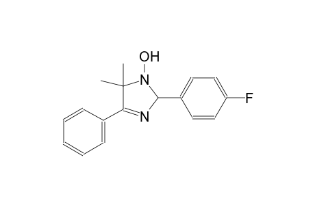 1H-imidazole, 2-(4-fluorophenyl)-2,5-dihydro-1-hydroxy-5,5-dimethyl-4-phenyl-