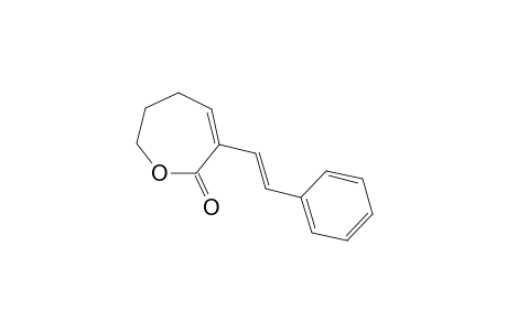 (E)-3-Styryl-6,7-dihydrooxepin-2(5H)-one