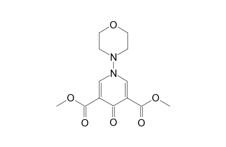 3,5-Pyridinedicarboxylic acid, 1,4-dihydro-1-(4-morpholinyl)-4-oxo-, dimethyl ester