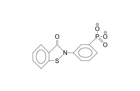 2-(3-Phosphonato-phenyl)-benzisothiazol-3-one dianion