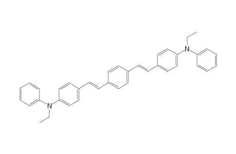 Benzenamine, 4,4'-[1,4-phenylenedi-2,1-ethenediyl]bis[N-ethyl-N-phenyl-