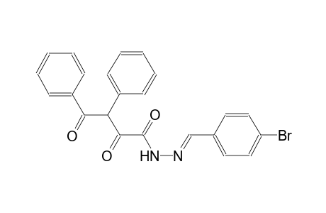 N'-[(E)-(4-bromophenyl)methylidene]-2,4-dioxo-3,4-diphenylbutanohydrazide