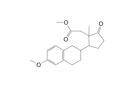 D-3-methoxy-17-oxo-9(11)-secoestra-1,3,5(10)-trien-11-oic acid methyl ester
