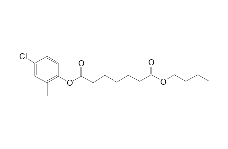 Pimelic acid, butyl 4-chloro-2-methylphenyl ester