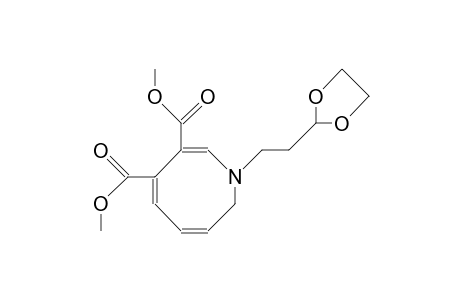 1-(2-Dioxol-2-ylethyl)-3,4-dicarbomethoxy-1,8-dihydro-azocine
