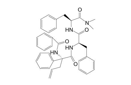 N(2,2)-[(R)-N(2,1)-Benzoyl-2-phenyl-2-allylglycyl]-L-phenylalanyl-L-phenylalanine-dimethylamide