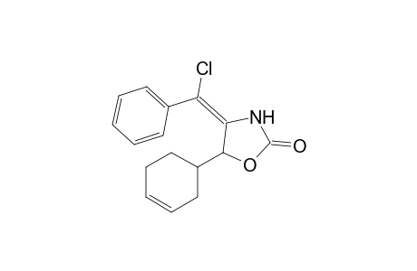 (4Z)-4-[chloranyl(phenyl)methylidene]-5-cyclohex-3-en-1-yl-1,3-oxazolidin-2-one