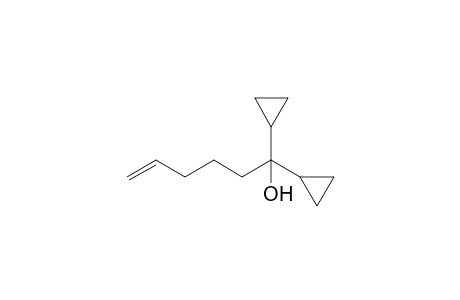 1,1-Dicyclopropylhex-5-en-1-ol