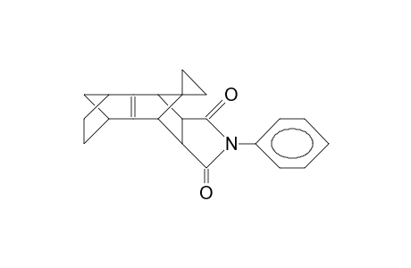 syn-1',2',3',4',5',6',7',8'-Octahydro-N-phenyl-spiro(cypropane-1,9'-(1,4-5,8)-dimethano-naphthalene)-endo-6',7'-carboxi
