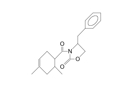(4S)-3-([4S,5S]-1,5-Dimethyl-cyclohexene-4-carbonyl)-4-benzyl-2-oxazolidinone