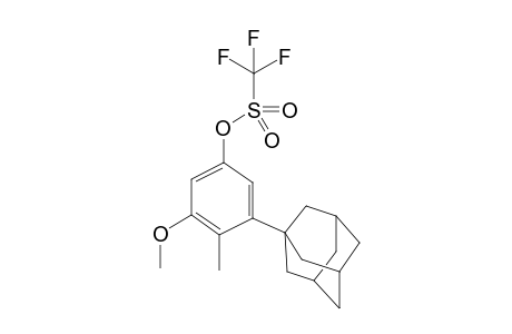 3-(adamantan-1-yl)-5-methoxy-4-methylphenyl trifluoromethanesulfonate