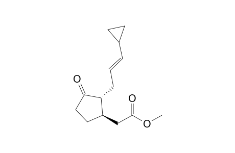 [(1R,2R)-2-((E)-3-Cyclopropyl-allyl)-3-oxo-cyclopentyl]-acetic acid methyl ester