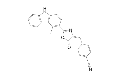 2-(4-Methyl-9H-carbazol-3-yl)-4-(4-cyanobenzylidene)-oxazol-5(4H)-one