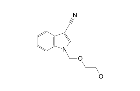 1-(2-hydroxyethoxymethyl)indole-3-carbonitrile