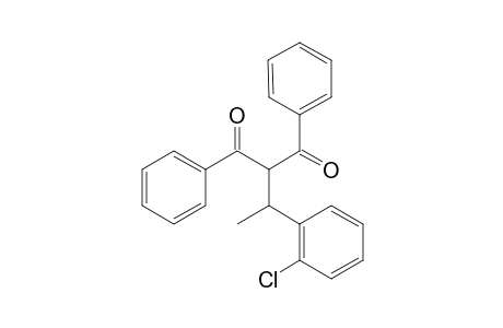 2-(1-(2-Chlorophenyl)ethyl)-1,3-diphenylpropane-1,3-dione