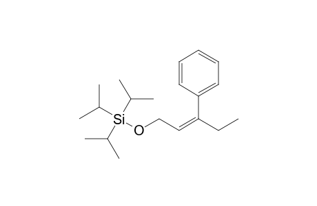 (Z)-1-Triisopropylsilyloxy-3-phenyl-2-pentene