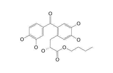 N-BUTYL-(R)-3-[2-(3,4-DIHYDROXYBENZOYL)-4,5-DIHYDROXYPHENYL]-2-HYDROXY-PROPANOATE