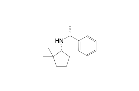 (1R)-2,2-dimethyl-N-((R)-1-phenylethyl)cyclopentanamine