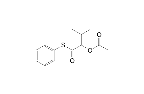 1-[(Phenylthio)carbonyl]-2-methylpropyl acetate