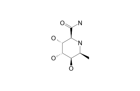 2,6,7-TRIDEOXY-2,6-IMINO-D-GLYCERO-L-TALO-HEPTONAMIDE