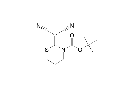 2-(dicyanomethylene)-1,3-thiazinane-3-carboxylic acid tert-butyl ester