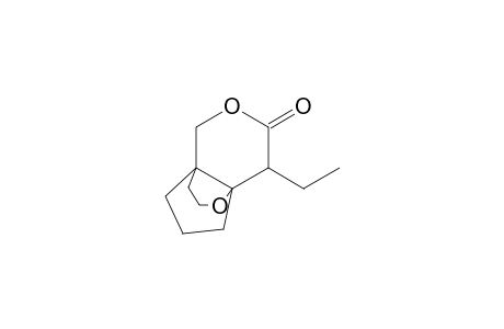 5-Ethyl-3,7-dioxatricyclo[4.3.3.0(1,6)]dodecan-4-one