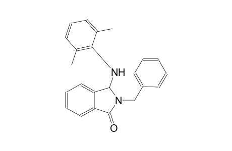 1H-isoindol-1-one, 3-[(2,6-dimethylphenyl)amino]-2,3-dihydro-2-(phenylmethyl)-