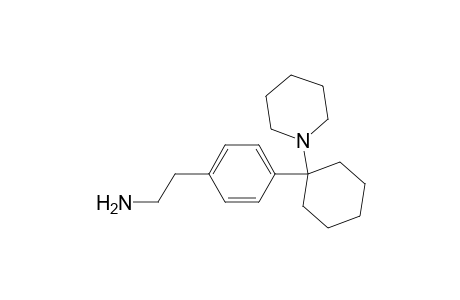 1-[1-[4-(2-Aminoethyl)phenyl]cyclohexyl]piperidine