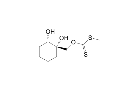 (-)-(1S,2S)-1-[[[(Methylthio)(thiocarbonyl)oxy]methyl]cyclohexane-cis-1,2-diol