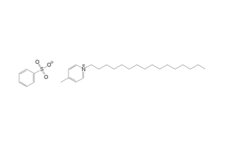 1-hexadecyl-4-methylpyridinium benzenesulfonate