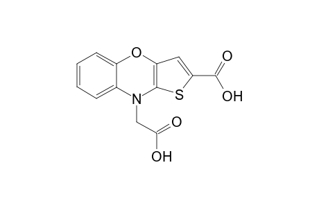 2-Carboxy-9-N-acetic acidthieno[3,2-b][1,4]-benzoxazine
