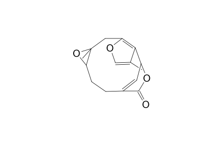 5H-7,4-Methenofuro[3,2-c]oxireno[f]oxacycloundecin-5-one, 1a,2,3,7,11,11a-hexahydro-8,11a-dimethyl-, [1aR-(1aR*,7R*,11aR*)]-