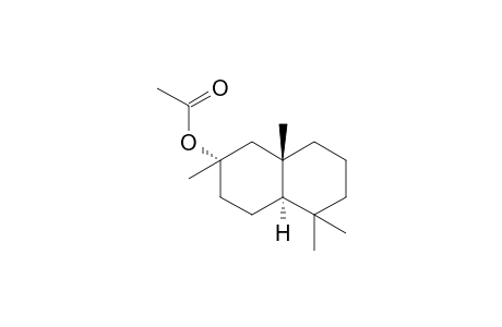 2,5,5,9beta-Tetramethyl-trans-2alpha-decalyl acetate