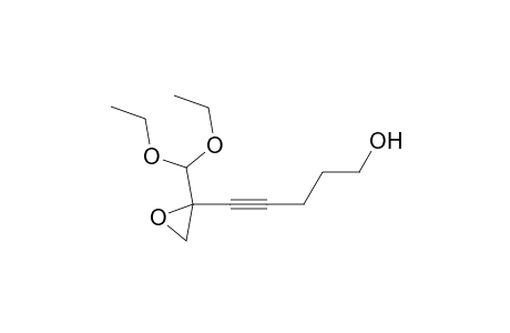 5-[(2-Diethoxymethyloxiranyl)]pent-4-yn-1-ol