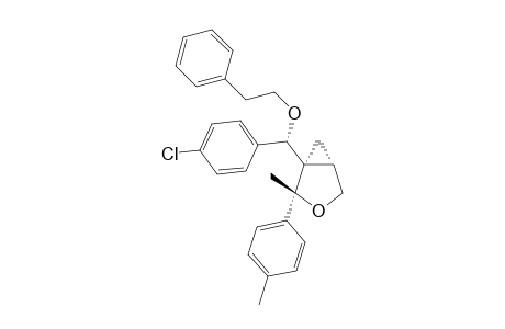 (1R,2R,5S)-1-((S)-(4-chlorophenyl)(phenethoxy)methyl)-2-methyl-2-(p-tolyl)-3-oxabicyclo[3.1.0]hexane