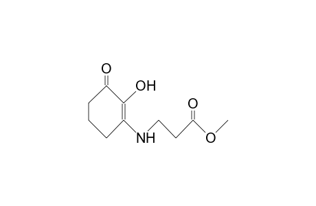 2-Hydroxy-3-(3-methoxy-3-oxo-propylamino)-2-cyclohexenone