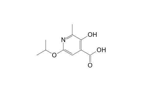 4-Pyridinecarboxylic acid, 3-hydroxy-2-methyl-6-(1-methylethoxy)-