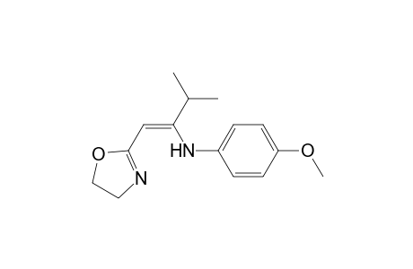 N-[(1Z)-1-(4,5-dihydrooxazol-2-ylmethylene)-2-methyl-propyl]-4-methoxy-aniline