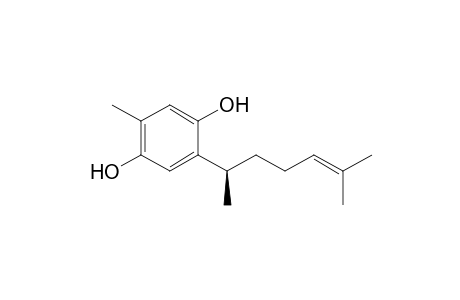 1,4-Benzenediol, 2-(1,5-dimethyl-4-hexenyl)-5-methyl-, (R)-