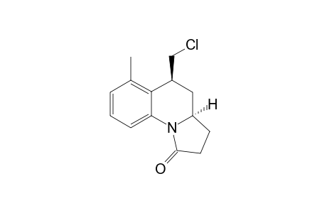 (3aR,5S)-5-(chloromethyl)-6-methyl-3,3a,4,5-tetrahydropyrrolo[1,2-a]quinolin-1(2H)-one