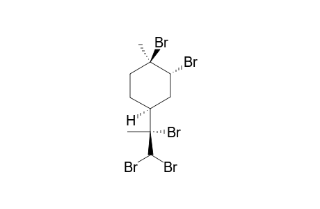 (1R,2R,4S,8R)-1,2,8,9,9-PENTABROMO-P-MENTHANE