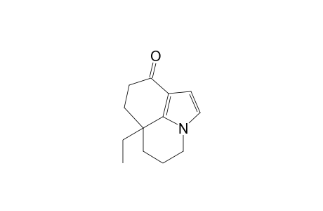 6a-Ethyl-4,5,6,6a,7,8-hexahydro-9H-pyrrolo[3,2,1-i,j]quinolin-9-one