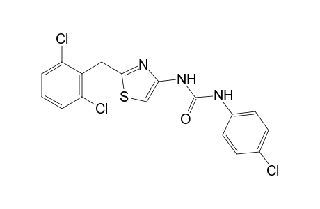 1-(p-chlorophenyl)-3-[2-(2,6-dichlorobenzyl)-4-thiazolyl]urea