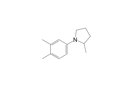 1-(3,4-Dimethylphenyl)-2-methylpyrrolidine