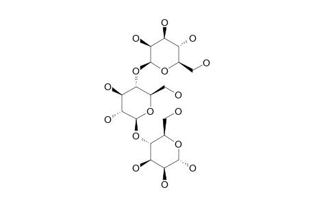 BETA-D-MANNOPYRANOSYL-(1->4)-BETA-D-GLUCOPYRANOSYL-(1->4)-ALPHA-D-MANNOPYRANOSIDE