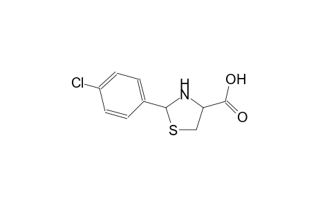 2-(4-chlorophenyl)-1,3-thiazolidine-4-carboxylic acid