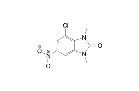 4-Chloro-1,3-dimethyl-6-nitro-1H-benzo[d]imidazol-2(3H)-one