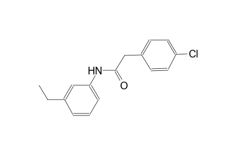 2-(4-chlorophenyl)-N-(3-ethylphenyl)acetamide
