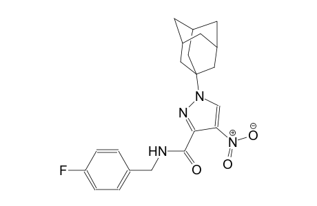 1-(1-adamantyl)-N-(4-fluorobenzyl)-4-nitro-1H-pyrazole-3-carboxamide