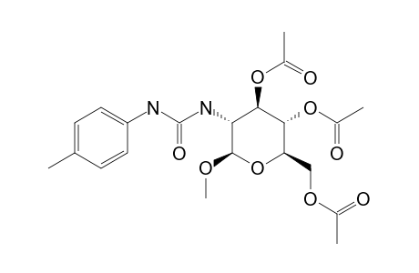 METHYL-3,4,6-TRI-O-ACETYL-2-DEOXY-2-PARA-TOLYLUREIDO-BETA-D-GLUCOPYRANOSIDE